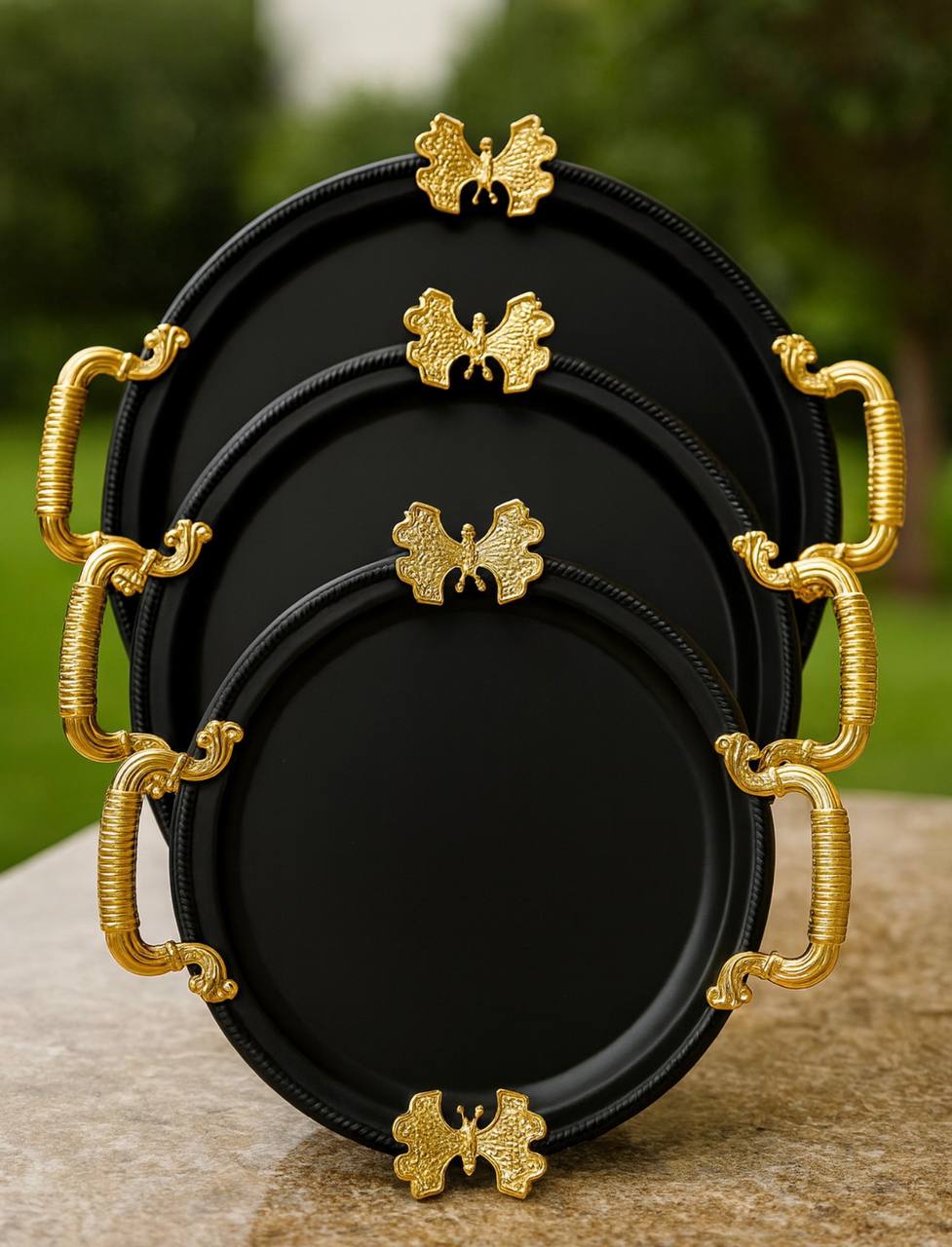 Home Decor Elegant serving Trays.