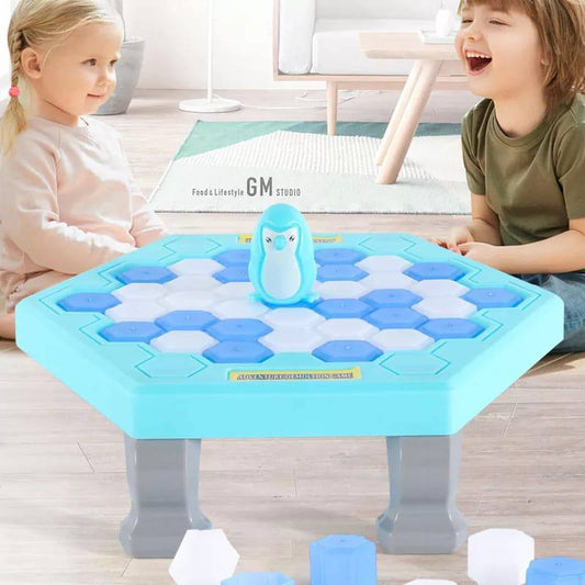 Parent-children highly interactive penguin game