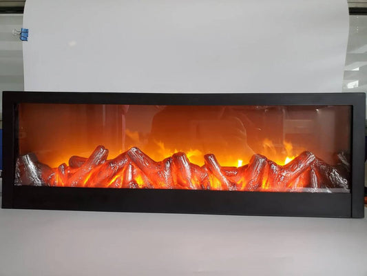 Big Size Vintage Nordic 3D LED Electric Fire Place