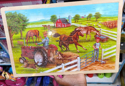 Wooden puzzles