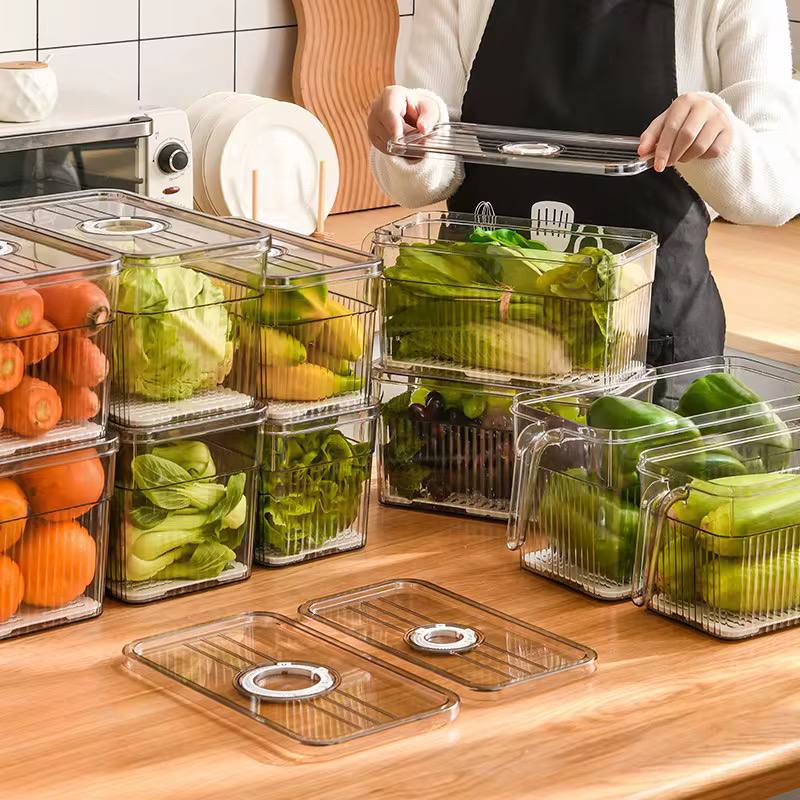 Fridge storage containers