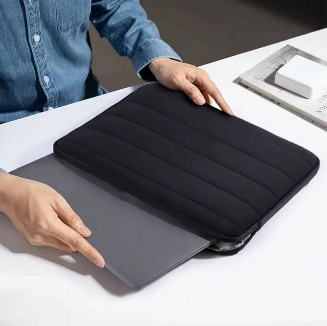 High quality Puffy laptop sleeve