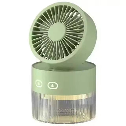 350ml 3 speed 35ml/h rechargeable portable fan with humidifier