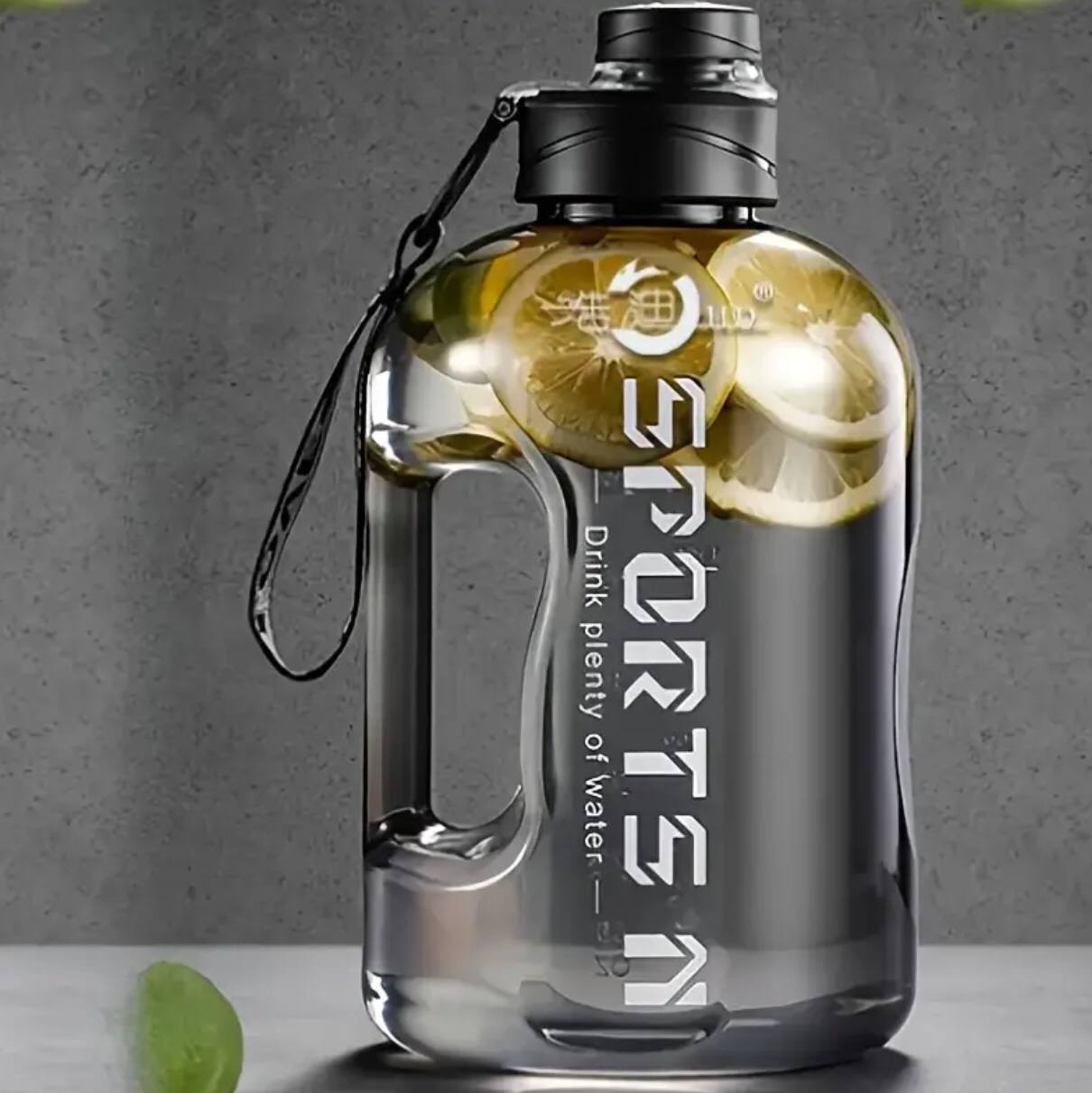 Large Capacity Water Bottle with Flip Lid