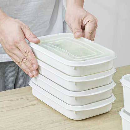 Freezer /fridge stackable food  storage containers 
5pcs set
