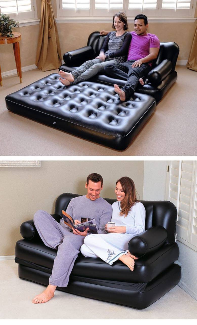 5 in 1 2 seater Bestway Inflatable Pullout Sofa Plus  free manual  pump