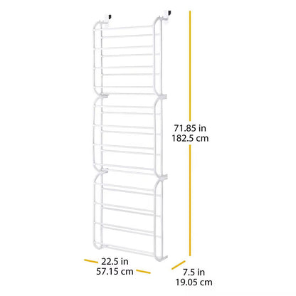 36 pairs behind the door shoe rack