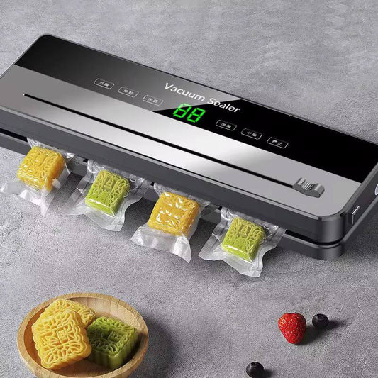 Electric vacuum sealer machine with 50pcs  free packaging papers