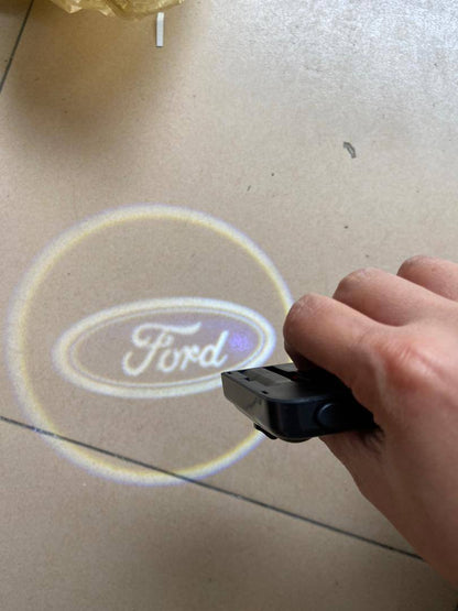 Car door welcoming light 
pair