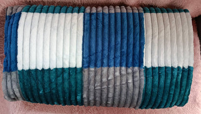 SHERMAN CHECKED THROW BLANKETS