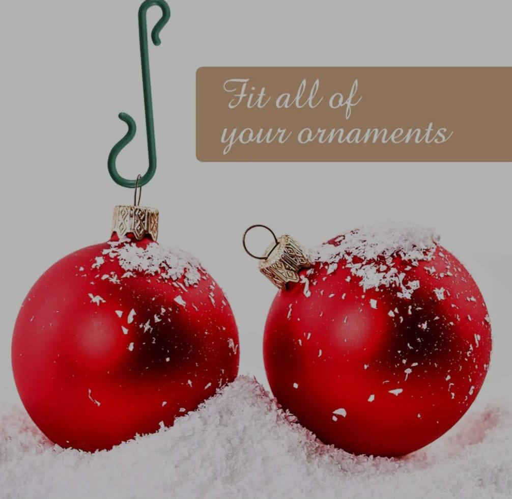 20pcs Christmas Ball Ornaments with hanging hooks