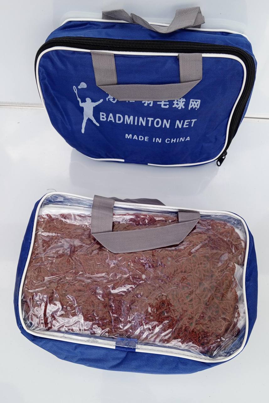 Premium professional badminton net.