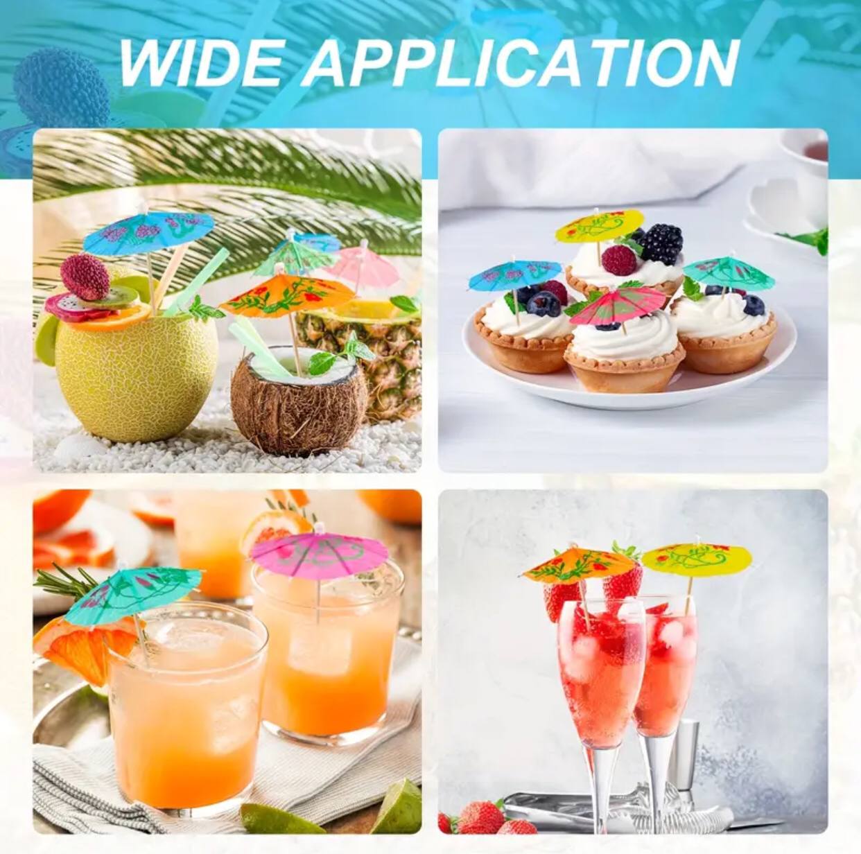 Cocktail Umbrella 

50pcs