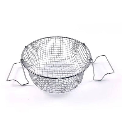 Stainless steel deep frying basket sieve