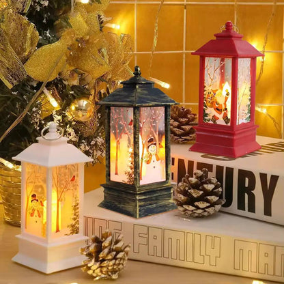 Santa Claus  Christmas  lantern