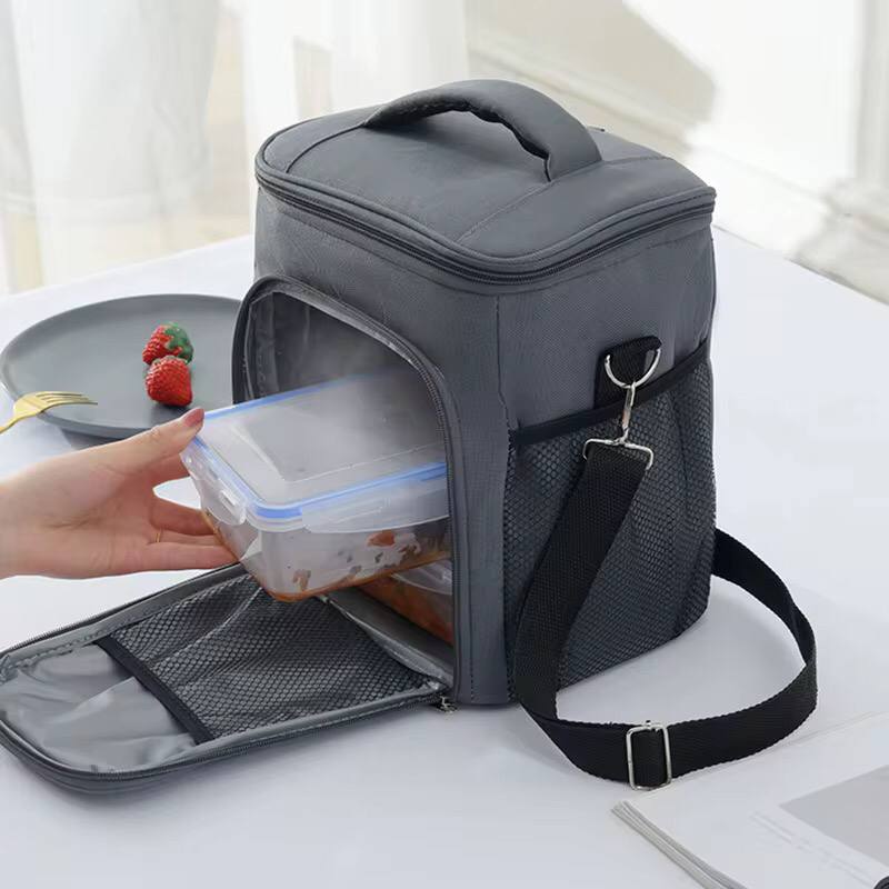 Premium 2 compartment Insulated Lunch Bag