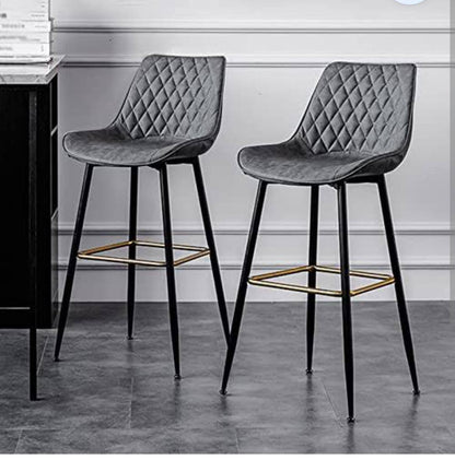 Faux leather kitchen Island counter stools