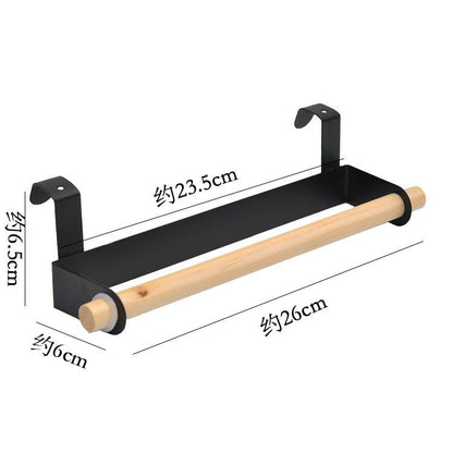 Kitchen towel rack