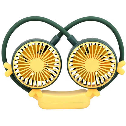 High quality  Cable Portable Neck Fan