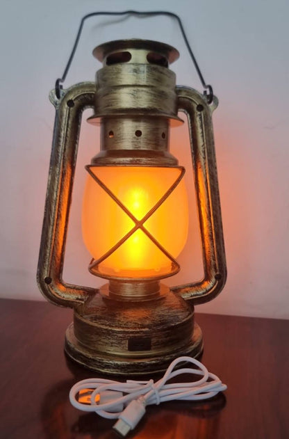 VINTAGE  DESIGN 35cm LED LANTERN