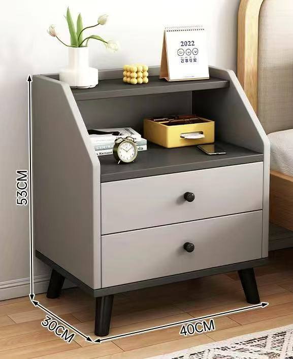 MINI BEDROOM MODERN BEDSIDE STORAGE