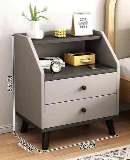 MINI BEDROOM MODERN BEDSIDE STORAGE