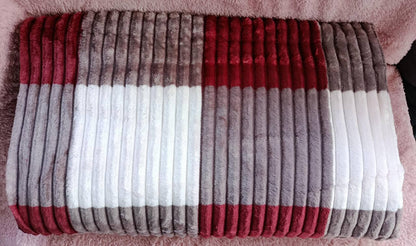 SHERMAN CHECKED THROW BLANKETS