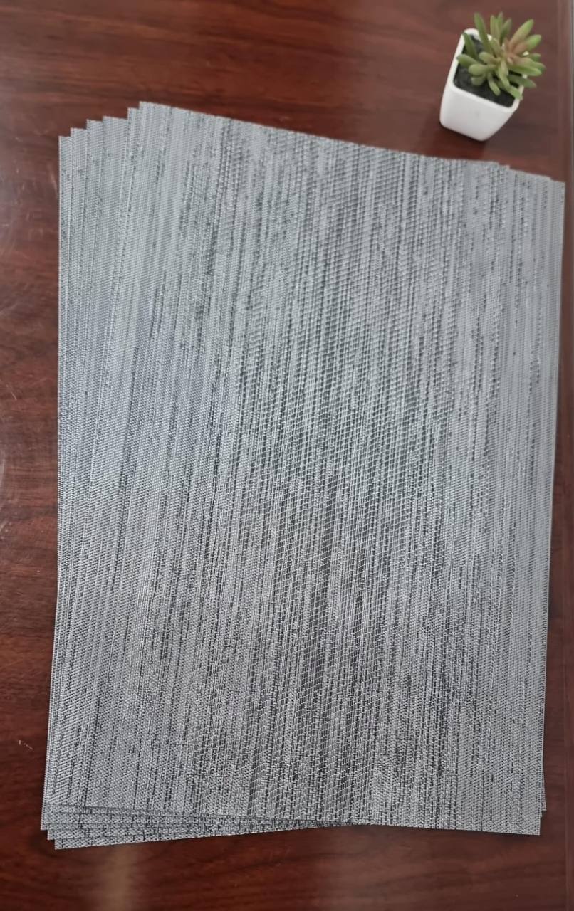 Woven PVC TABLE  MATs l