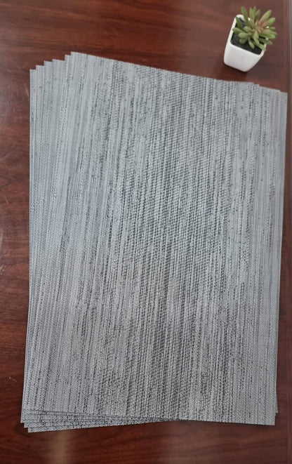Woven PVC TABLE  MATs l