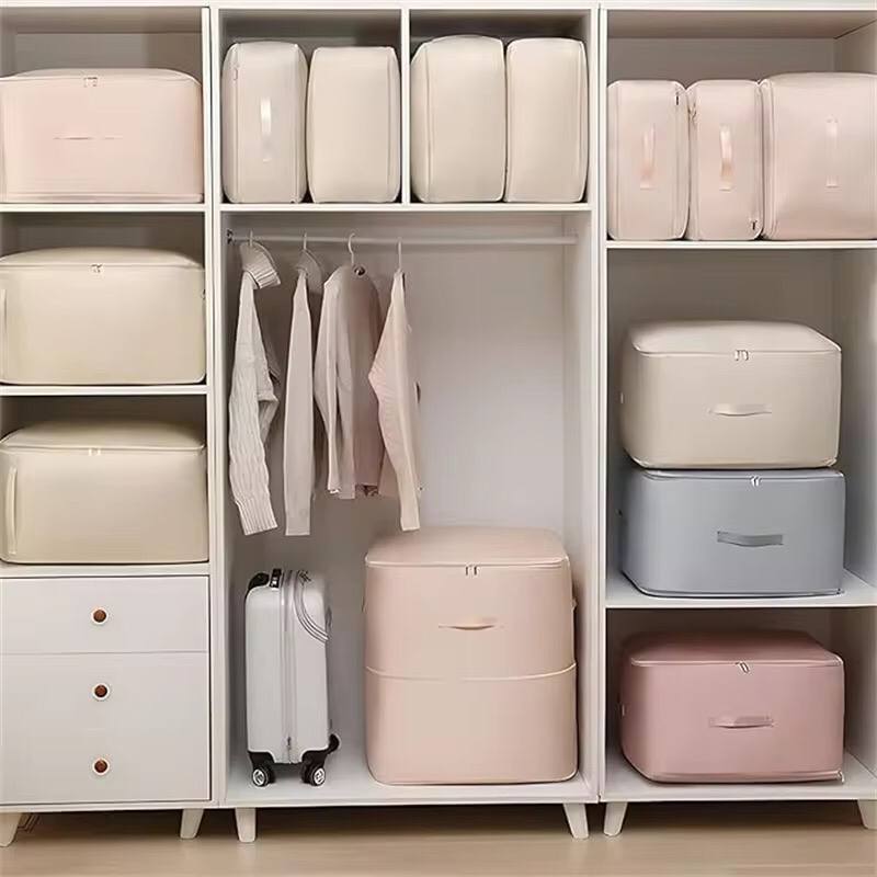 Compressed Duvet storage bag 
Cloths storage bag