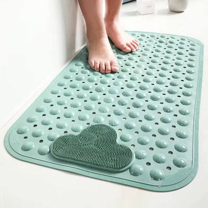 Bathroom Non-slip Floor Mat Toilet Bath Shower Foot Mat
Available in white,green,grey,blue,beige