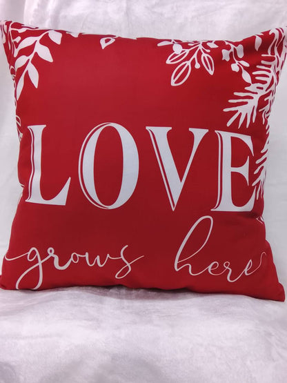 Valentine's Themed Throw Pillow Covers