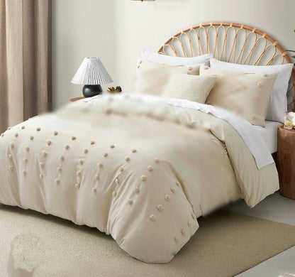 Compressed Cotton duvets with 2 pillow cases