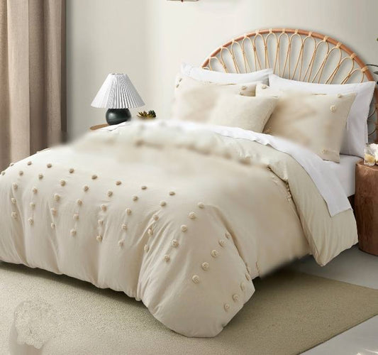 Compressed Cotton duvets with 2 pillow cases