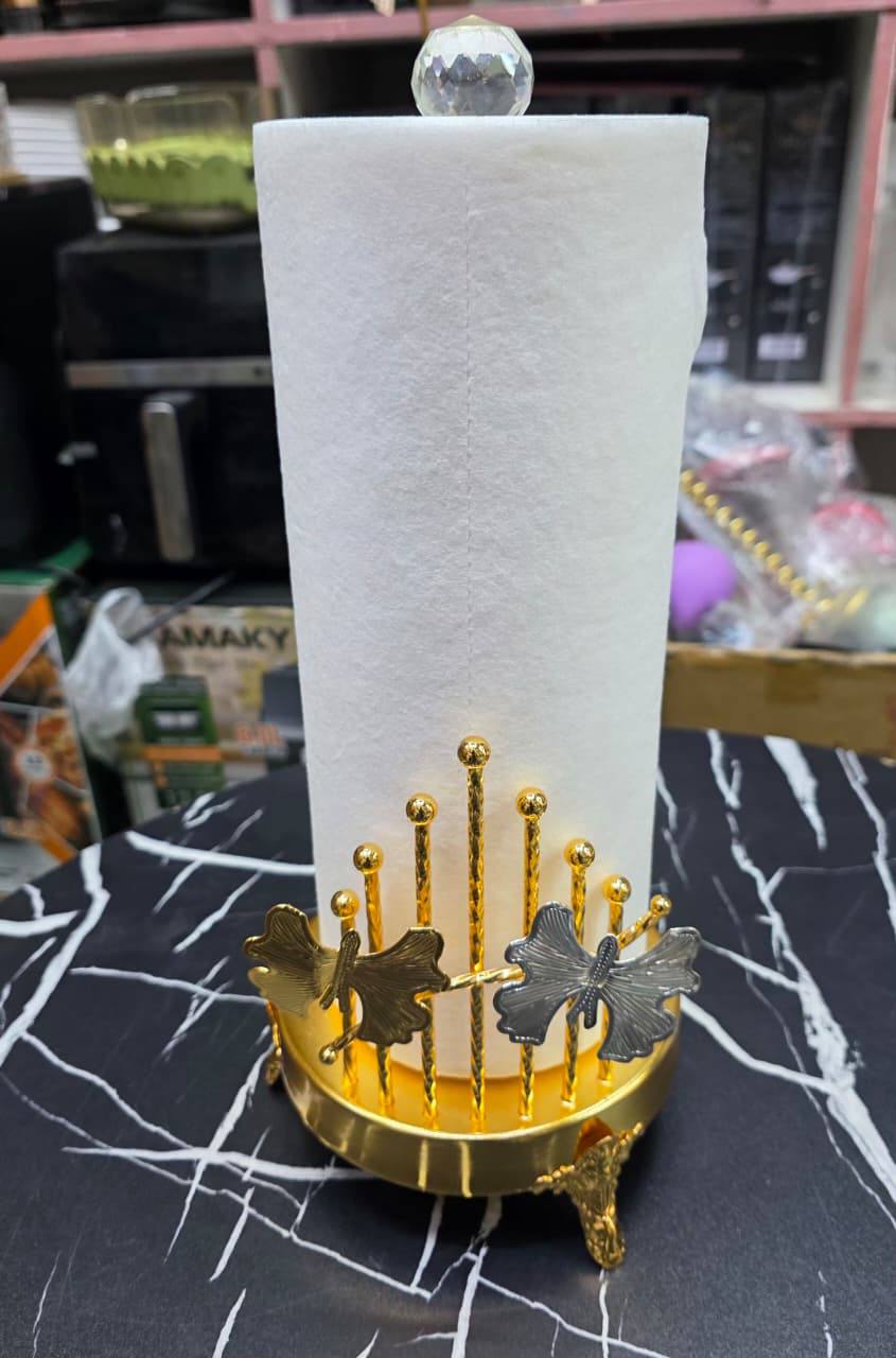 Eleegant Luxury kitchen paper Roll Holder Table top