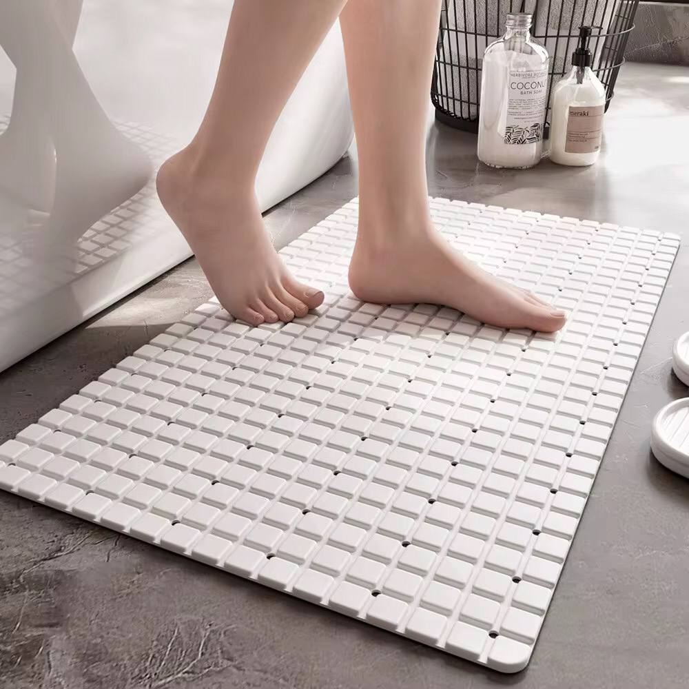 Bathroom / bath tub plaid anti slip mat