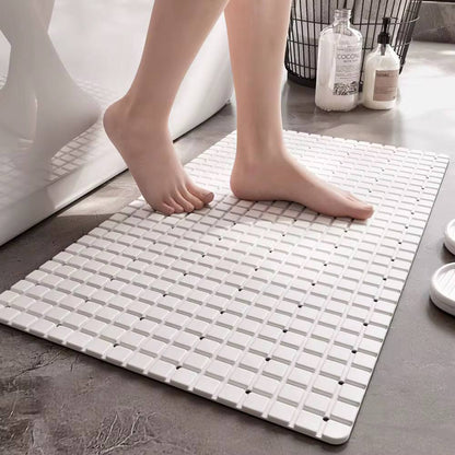 Bathroom / bath tub plaid anti slip mat