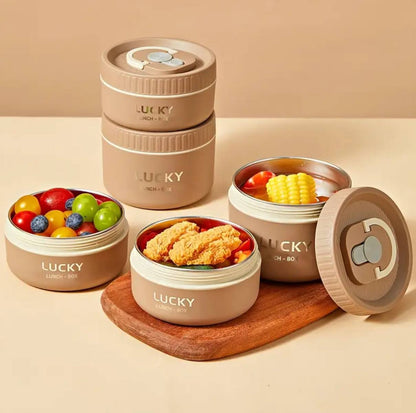Round 550ml Bento Lunch Box