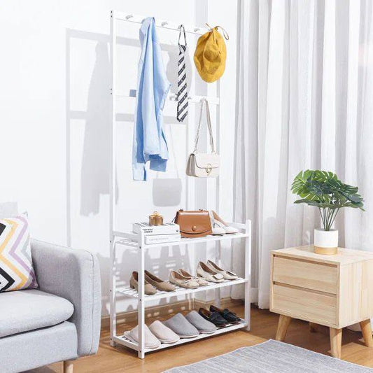 Perfect combo multifunctional bamboo rack