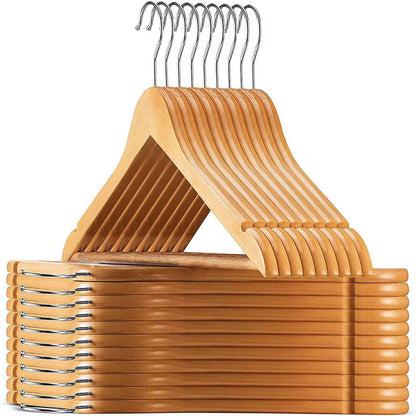 10pcs Wooden Clothes Hangers