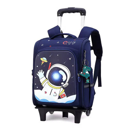 Rolling Trolley School Bag