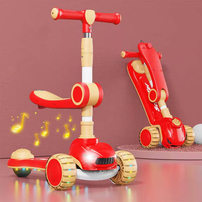 Scooter with a seat