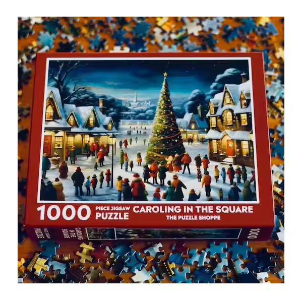 1000pcs Christmas themed Jigsaw Puzzle