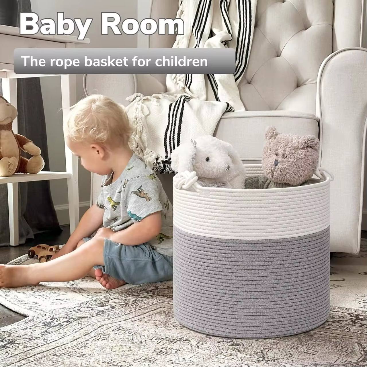 Woven multipurpose basket