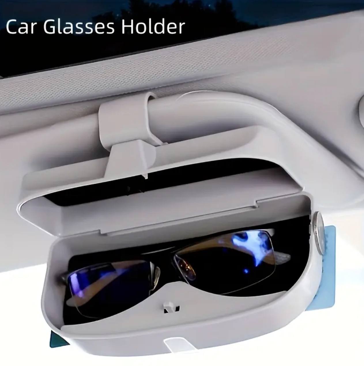 Car Sun Visor Sunglasses Case/ Holder