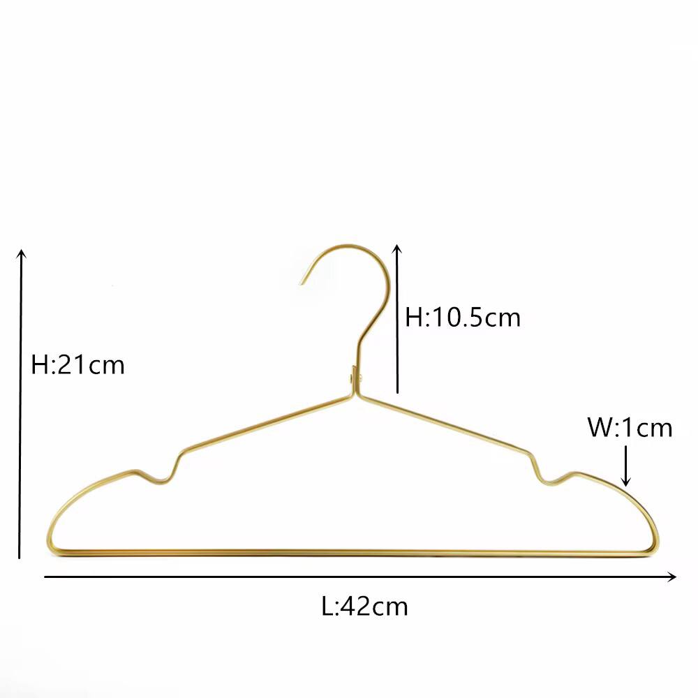 5PC Plastic Clothes Drying Hanger