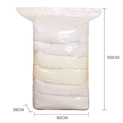 5pcs set No Pump Needed Vacuum Storage Bags