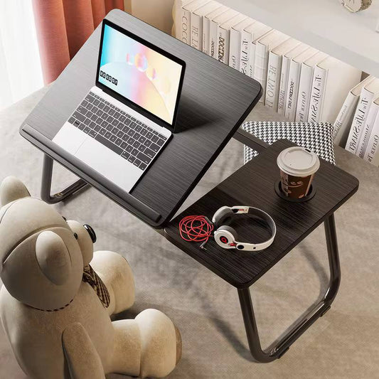 Adjustable Tilting Laptop Folding Table Stand Desk Bed Table with Foldable Legs