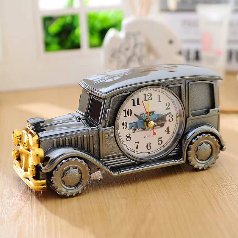 Retro vintage car alarm clock