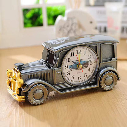 Retro vintage car alarm clock